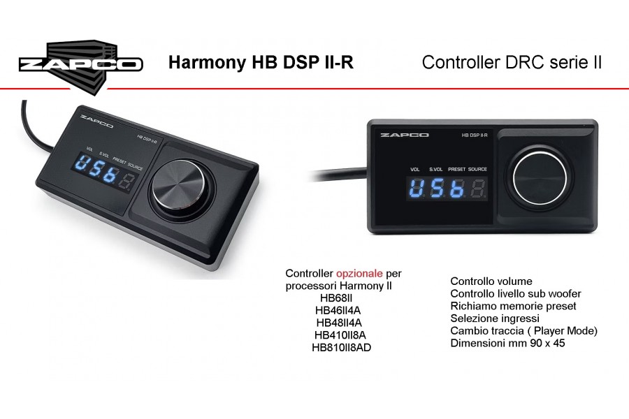 Zapco Harmony HB DSP II-R Zapco Harmony HB DSP II-R