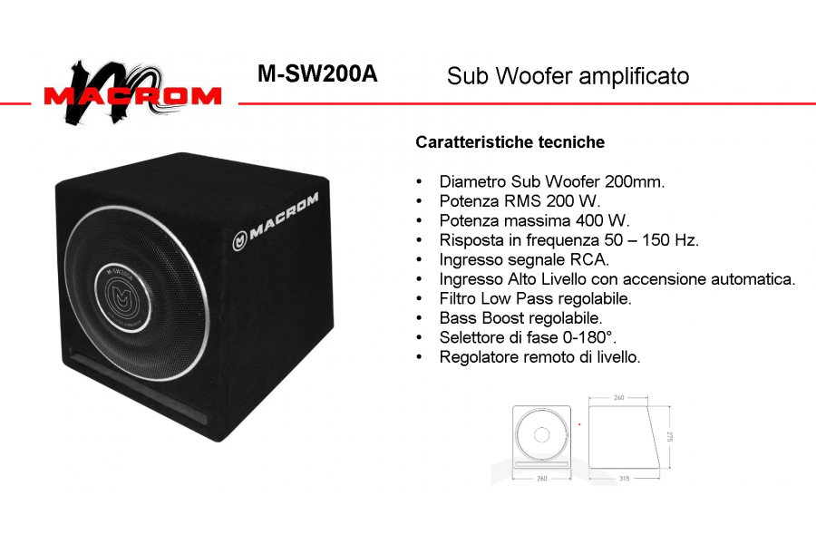 MACROM M-SW200A MACROM M-SW200A